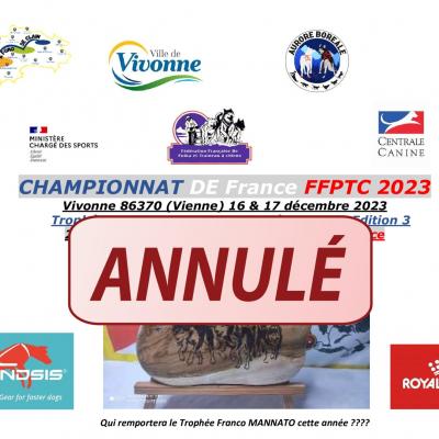 Affiche vivonne 2023 annulation